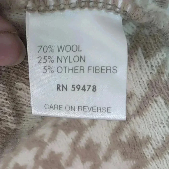 A.Ida Wool Blend Italy Cardigan Jacket Preppy Old Money Prep School Vintage - Picture 4 of 6